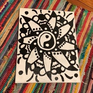 Yin yang painting